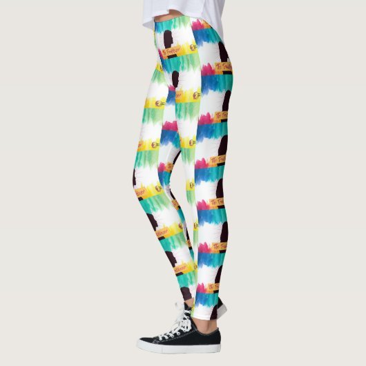 Trailblazer Leggings – Bold Statement Leggings レギンス (左)