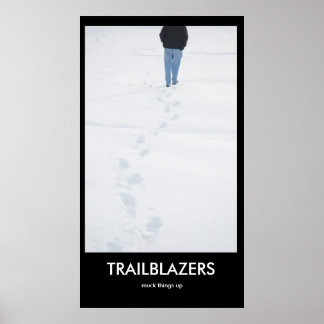 TRAILBLAZERSは民主化ポスターを取り上げる ポスター
