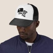 Trailerparkの生活!  おもしろいなトレーラーの屑アイコン キャップ (インサイチュ)