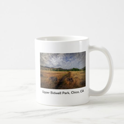 Trailhead, Upper Bidwell Park, Chico, Ca コーヒーマグカップ (右)
