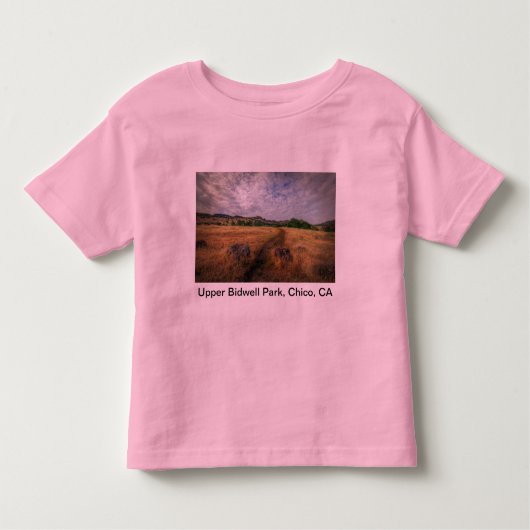Trailhead, Upper Bidwell Park, Chico, Ca トドラーTシャツ (正面)