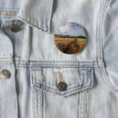 Trailhead, Upper Bidwell Park, Chico, Ca 缶バッジ (インサイチュ)