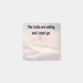 Trails are Calling  ポストイット (正面)