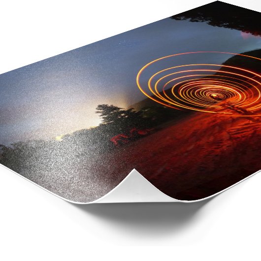 Trails of Light -fire edition フォトプリント (角)