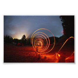 Trails of Light -fire edition フォトプリント