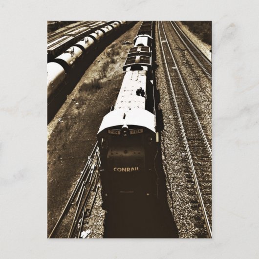 Train_2ポストカード ポストカード (正面)