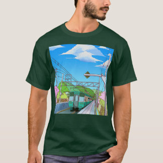 Train Art Tシャツ