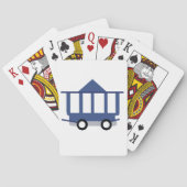 Train Carriage Playing Cards トランプ (裏面)