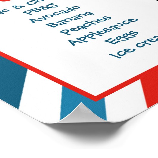 Train Chugga Chugga 1st Birthday Party Milestone ポスター (角)