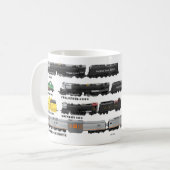 Train Collection Mug コーヒーマグカップ (正面左)