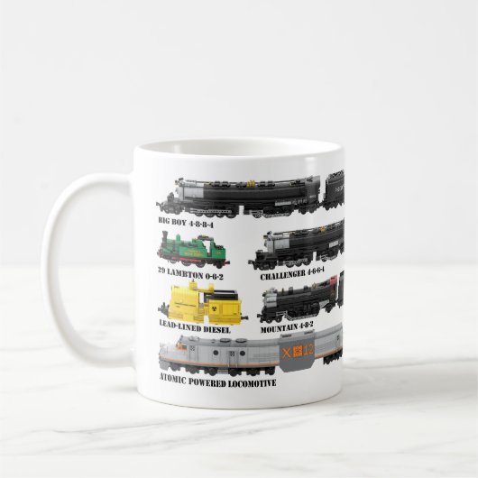 Train Collection Mug コーヒーマグカップ (左)