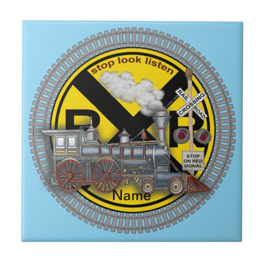 Train Crossing  タイル (正面)