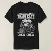 Train Driver Railroad Engineer Locomotive Engineer Tシャツ (デザイン正面)
