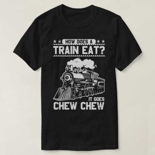 Train Driver Railroad Engineer Locomotive Engineer Tシャツ (デザイン正面)