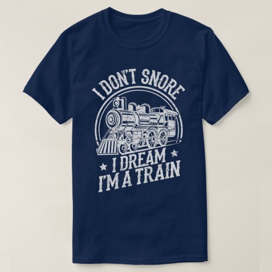 Train Driver Railroad Engineer Locomotive Engineer Tシャツ (デザイン正面)