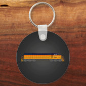 Train Engine:クラシックColor Scheme: Keychain キーホルダー (正面)