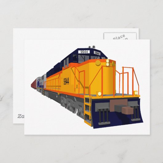 Train Engine:クラシックSystem Color Scheme: ポストカード (正面/裏面)