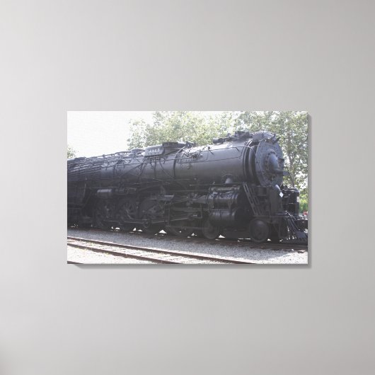 Train Engine Canvas Print キャンバスプリント (正面)