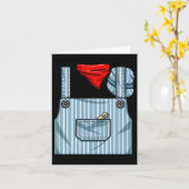 Train Engineer Conductor Costume Halloween Train E カード (黄色い花)