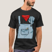 Train Engineer Conductor Costume Halloween Train E Tシャツ (正面)