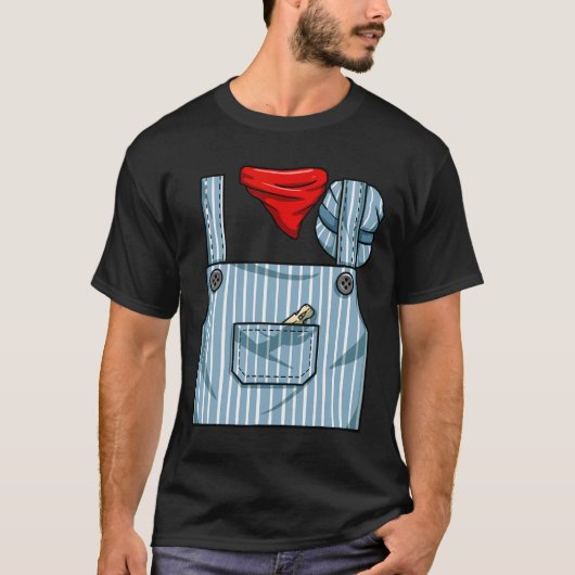 Train Engineer Conductor Costume Halloween Train E Tシャツ (正面)