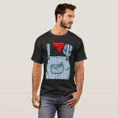 Train Engineer Conductor Costume Halloween Train E Tシャツ (正面フル)
