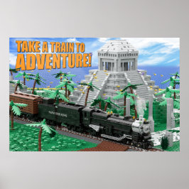 Train Expedition to Ancient Ruins ポスター