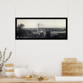 Train From Chicago Photo 1914 ポスター (キッチン)