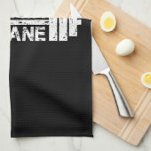 Train Furney – バーベル、ジム、トレーニング 感動的 キッチンタオル (四つ折り)