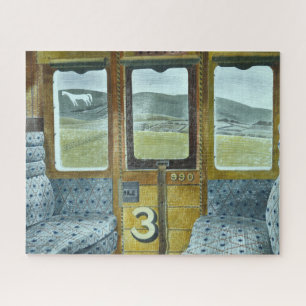 Train Landscape (by Eric Ravilious) ジグソーパズル