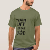 train lift repeat tシャツ (正面)