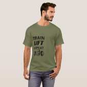 train lift repeat tシャツ (正面フル)