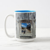 Train Mug ツートーンマグカップ (左)