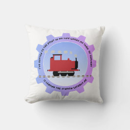 Train of thought has left the station without me クッション