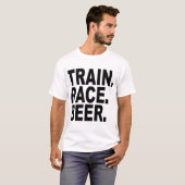 TRAIN.RACE.BEER Tシャツ (正面フル)