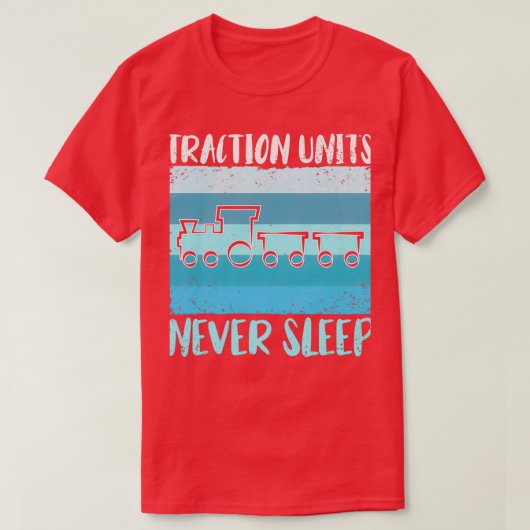 train railroad railwayman trains train driver 29 tシャツ (デザイン正面)