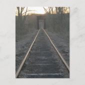 Train Tracksはがき ポストカード (正面)