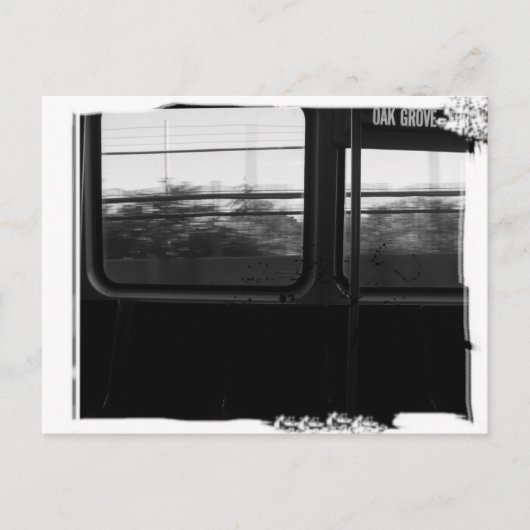 Train Window Postカード ポストカード (正面)