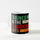 Trained in the Classical Arts Manual Transmission コーヒーマグカップ (正面左)