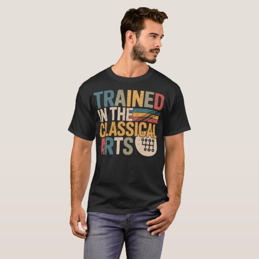 Trained In The Classical Arts Speed Manual  Tシャツ (正面フル)