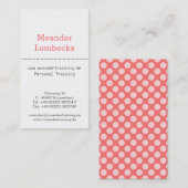 Trainer Karten 名刺 (正面/裏面)