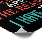 Trainers Who Say One More Are The Reason I Have Tr ポスター (角)