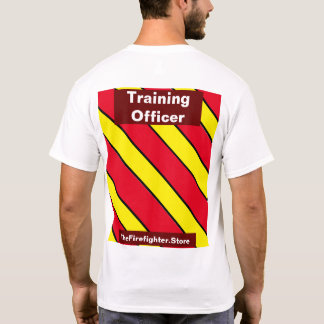 Training Officer Flames Red/Yellow Tシャツ