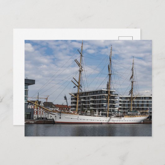 Training ship Germany ポストカード (正面/裏面)