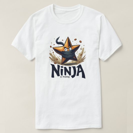 Training Star忍者 Tシャツ (デザイン正面)