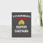 Training To Become A Super Saiyajin - Fun Fitness  カード (正面)