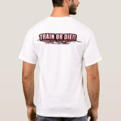 Trainordie "選択無し"ティー tシャツ (裏面)