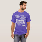 Trains Collector Railroad Conductor Model Train Tシャツ (正面フル)