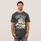 Trains Collector Railroad Conductor Model Train Tシャツ (正面フル)