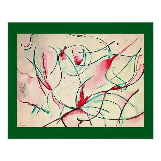 Trait coulant ポスター (正面)